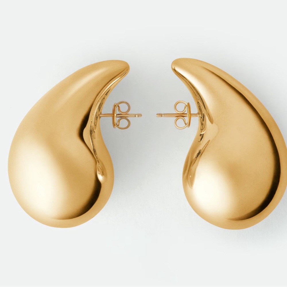 Bottega Veneta Large Drop Earrings